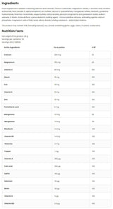 100% VIT & MIN - 30 tablet