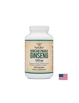Korean Panax Ginseng - korejski ginseng, 240 kapsul <tc>Double Wood</tc>