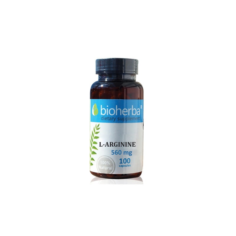 L -arginin 560 mg - 100 kapsul