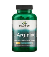 L -arginin 850 mg / največja trdnost - 90 kapsul