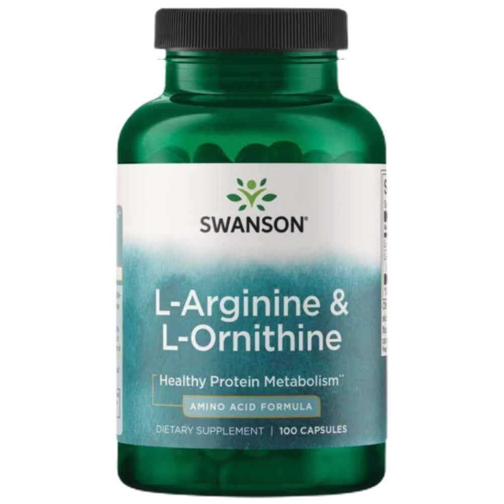 L-arginin & l-ornin-100 kapsul