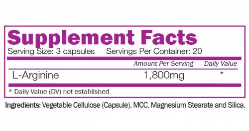 L -arginin max - 60 kapsul