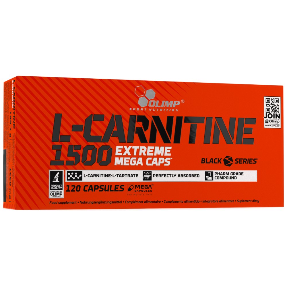 L -karnitin xtreme mega caps 1500 - 120 kapsul