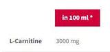 L-karnitin 3000 Sport Endurance | Strel - 100 ml