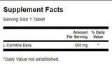L -karnitin 500 mg - 100 tablet