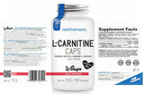 L-karnitin kapice 500 mg 120 kapsul