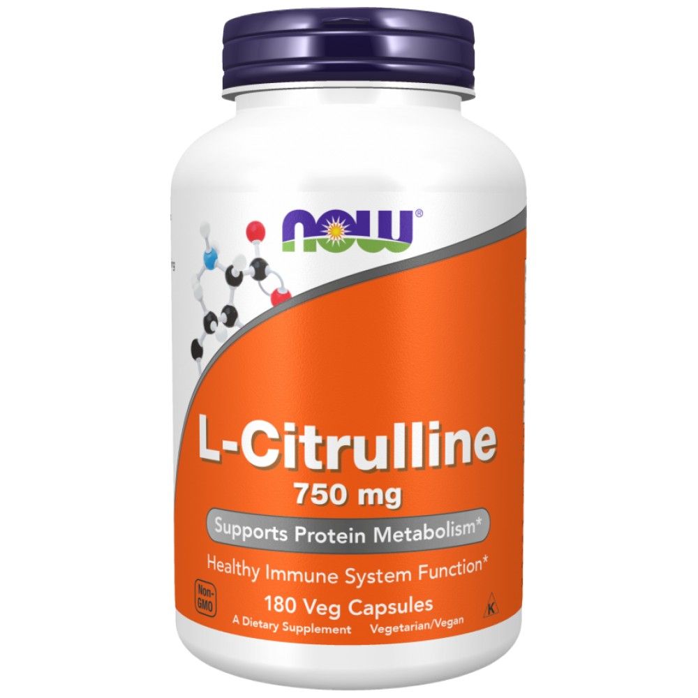 L -citrulin 750 mg - 180 kapsul