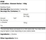 L-citrulline | Serija elementov - 150 gramov