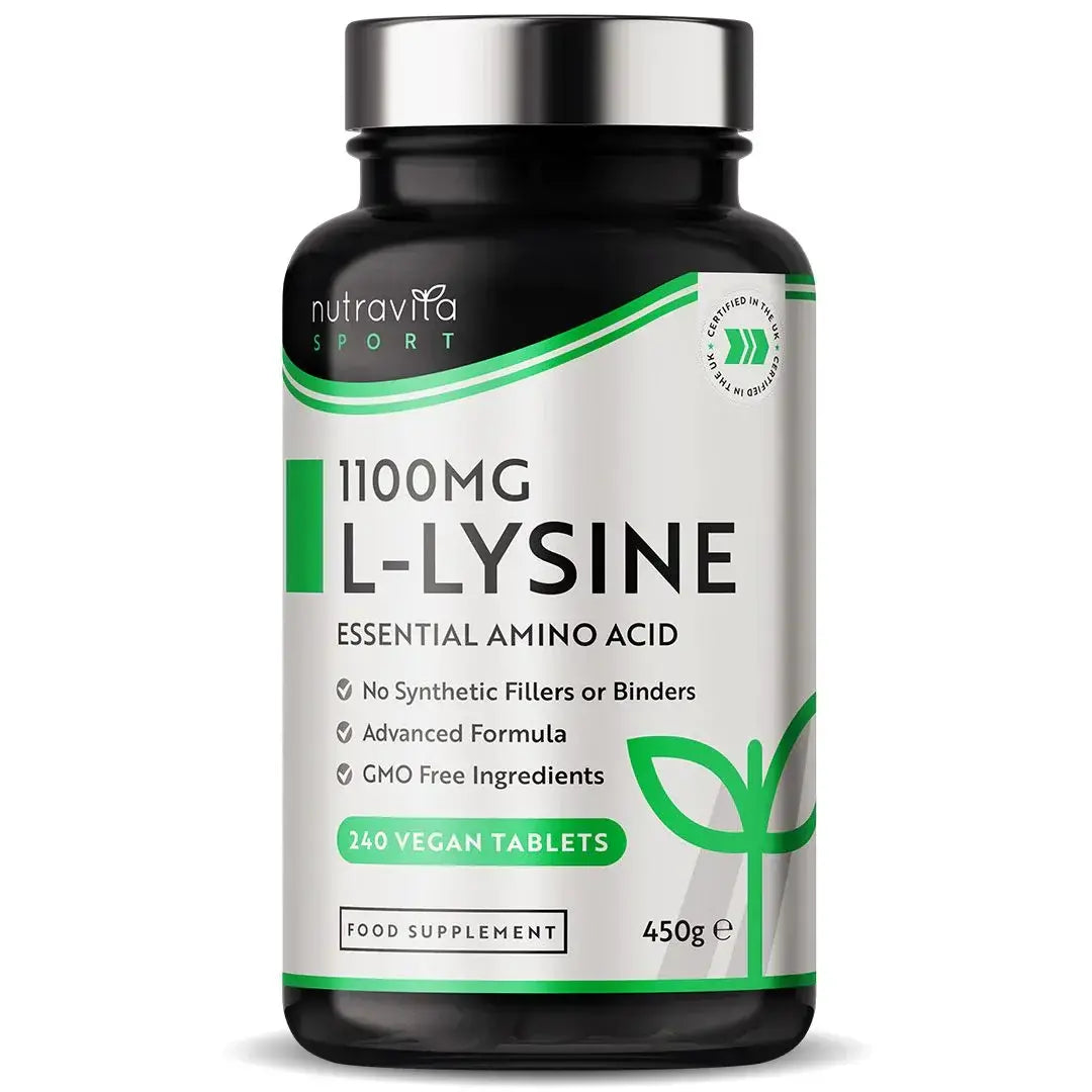 L-Lysine 1100mg 240 Veganske tablete
