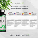 L-Lysine 1100mg 240 Veganske tablete