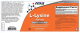 L -lizin 500 mg - 250 kapsul