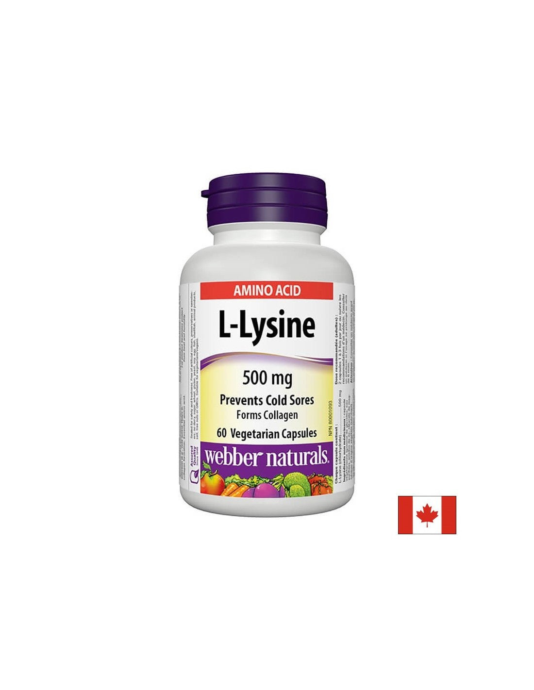 L-lizin 500 mg-l-lizin-imunski sistem, 60 kapsul