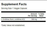 L -Ornitin 500 mg - 60 kapsul