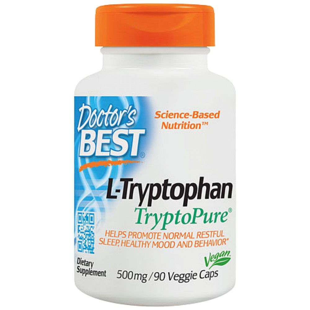 L-triptofan 500 mg | S triptopure - 90 kapsul