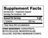 L-tirozin 500 mg / 100