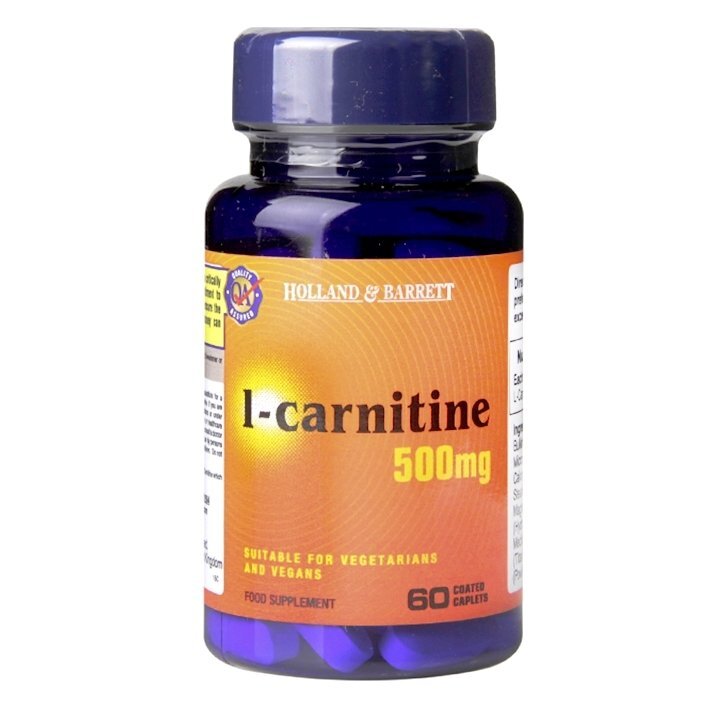 L-karnitin 500mg 60 tablet Holland & Barrett
