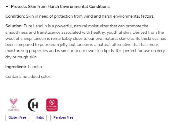 Lanolin | 100% čista - 198 gramov