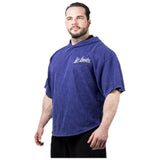 <tc>Legal Power</tc> Stone Wash Rag Top Pulover s kapuco ''Boston'' / Top s kapuco / Kraljevsko modra