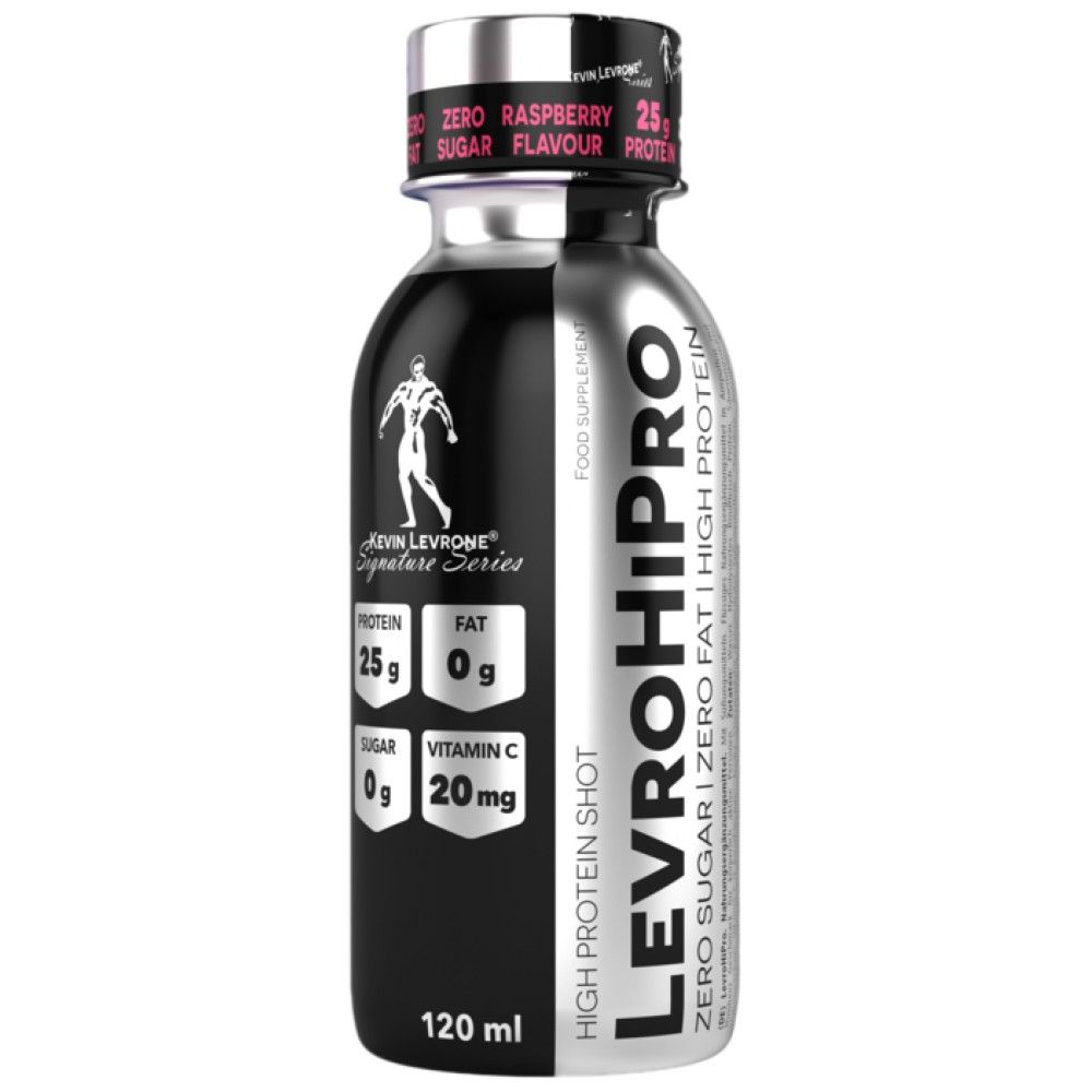Levohipro strel / 25 g hidroliziranega govejega beljakovin z ničelnim sladkorjem - 120 ml