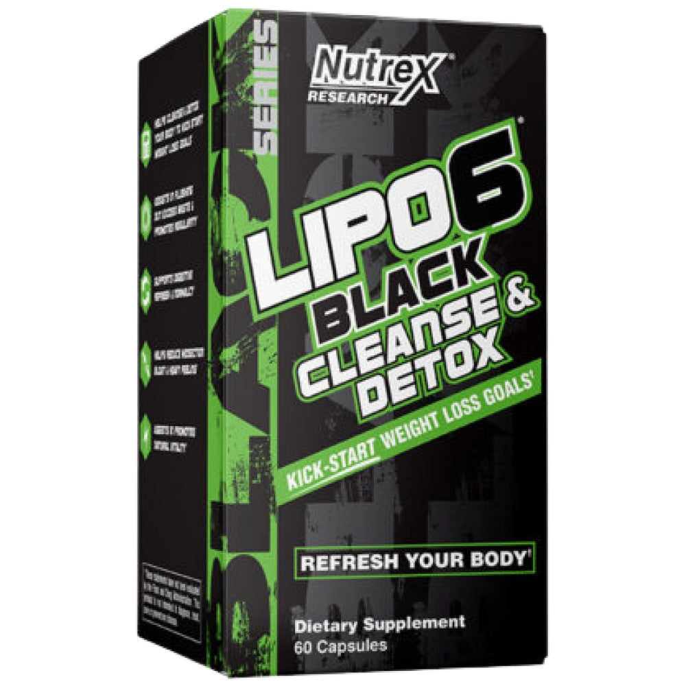 Lipo 6 črna | Čiščenje in detox - 60 kapsul