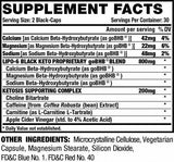 Lipo 6 črna / keto - 60 kapsul