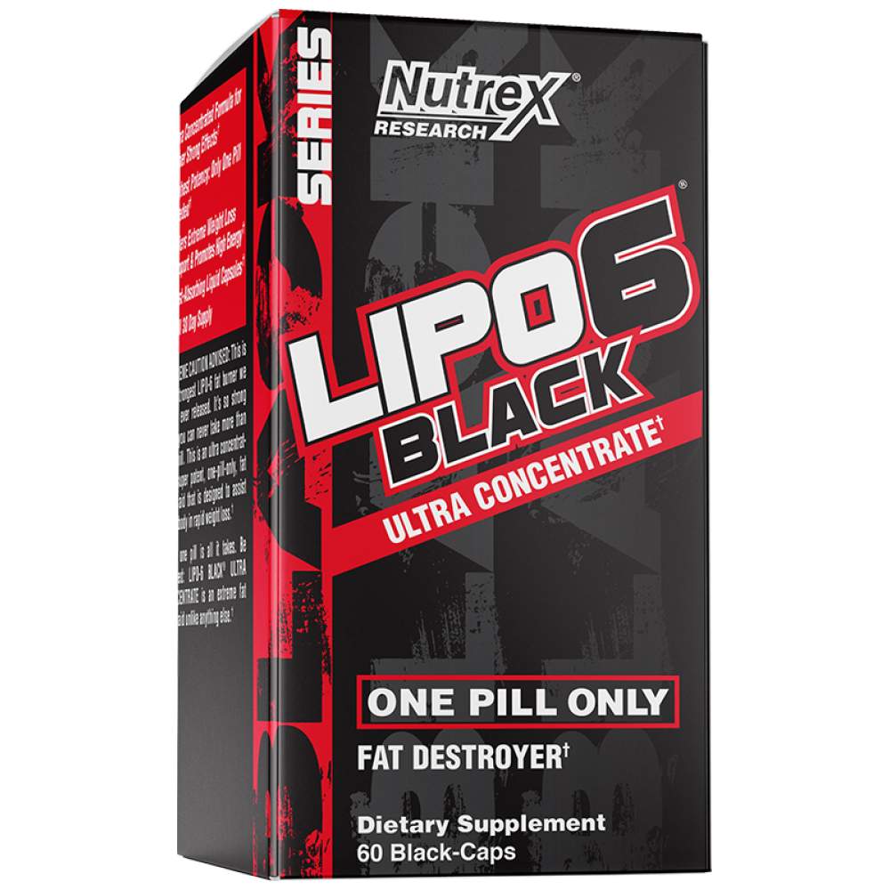 Lipo 6 črni / ultra koncentrat - 60 kapsul