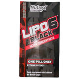 Lipo-6 Črni Ultra koncentrat | Ekstremna moč 60 kapsul