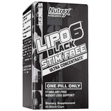 Lipo 6 Črni ultra koncentrat / brez stimu - 60 kapsul