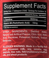 Tekoči L-karnitin 3500 mg 450 ml