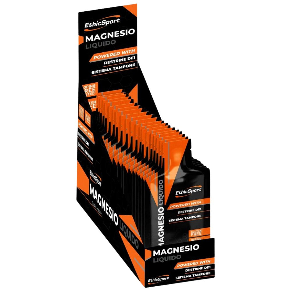 Tekoče magnezijeve vrečke 225 mg - 22 x 25 ml