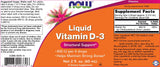 Tekoči vitamin D -3 /100 iu na padec - 60 ml