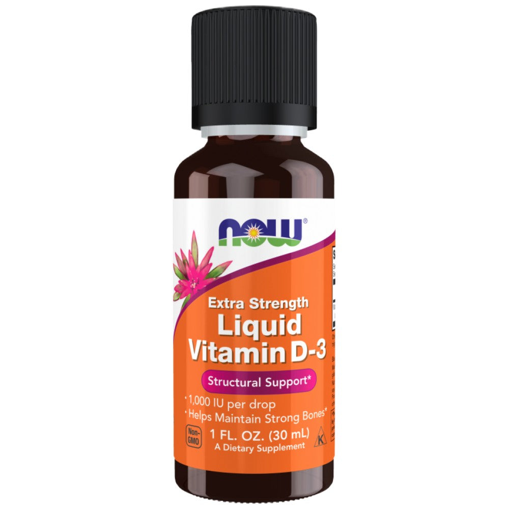 Tekoči vitamin D -3 / dodatna trdnost / 1000 iu na padec - 30 ml