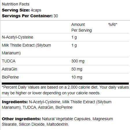 Jetra | s kapsulami Tudca in Milk Thistle 120