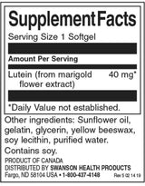 Lutein 40 mg - 60 softgelov