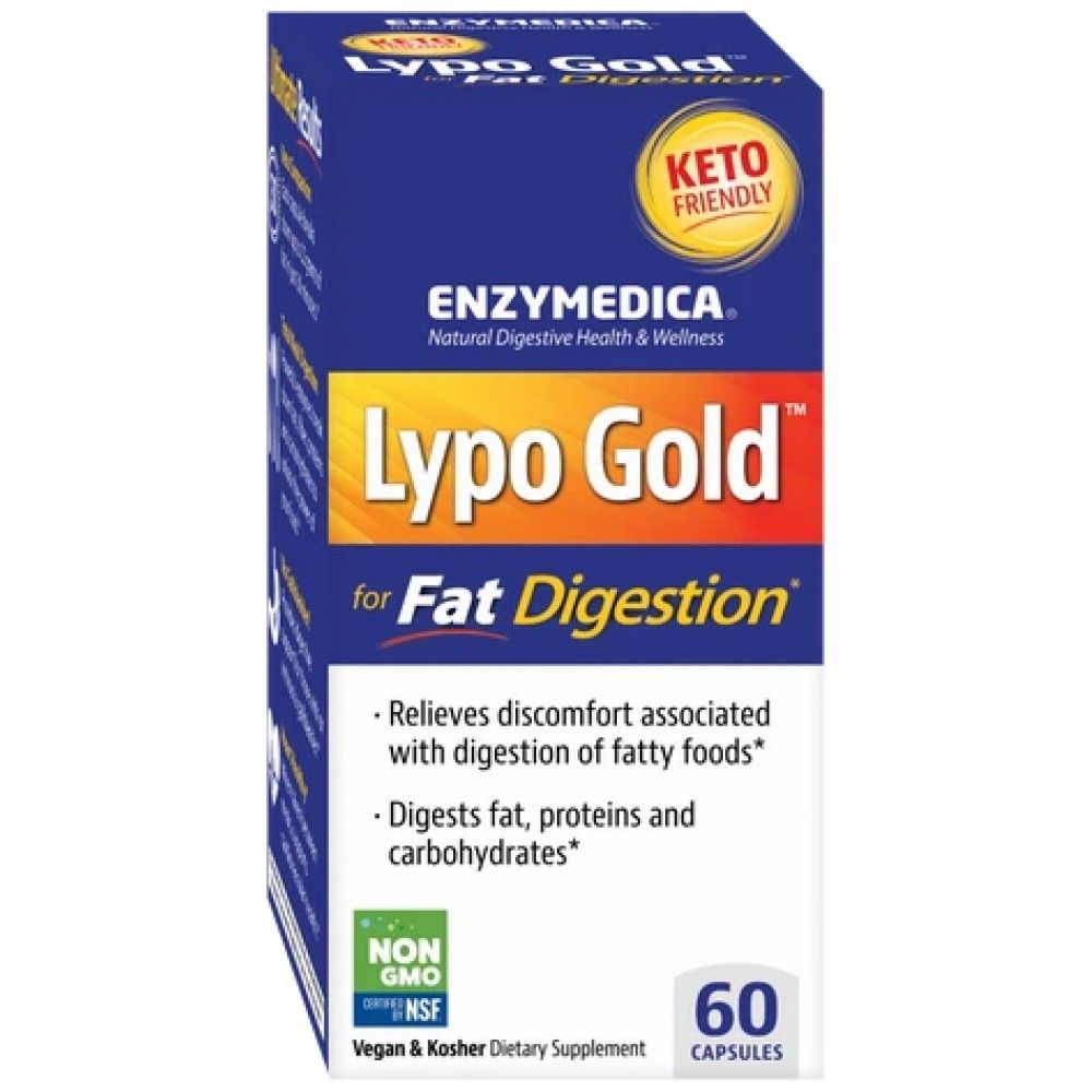 Lypo Gold | Prebava maščob - 60 kapsul