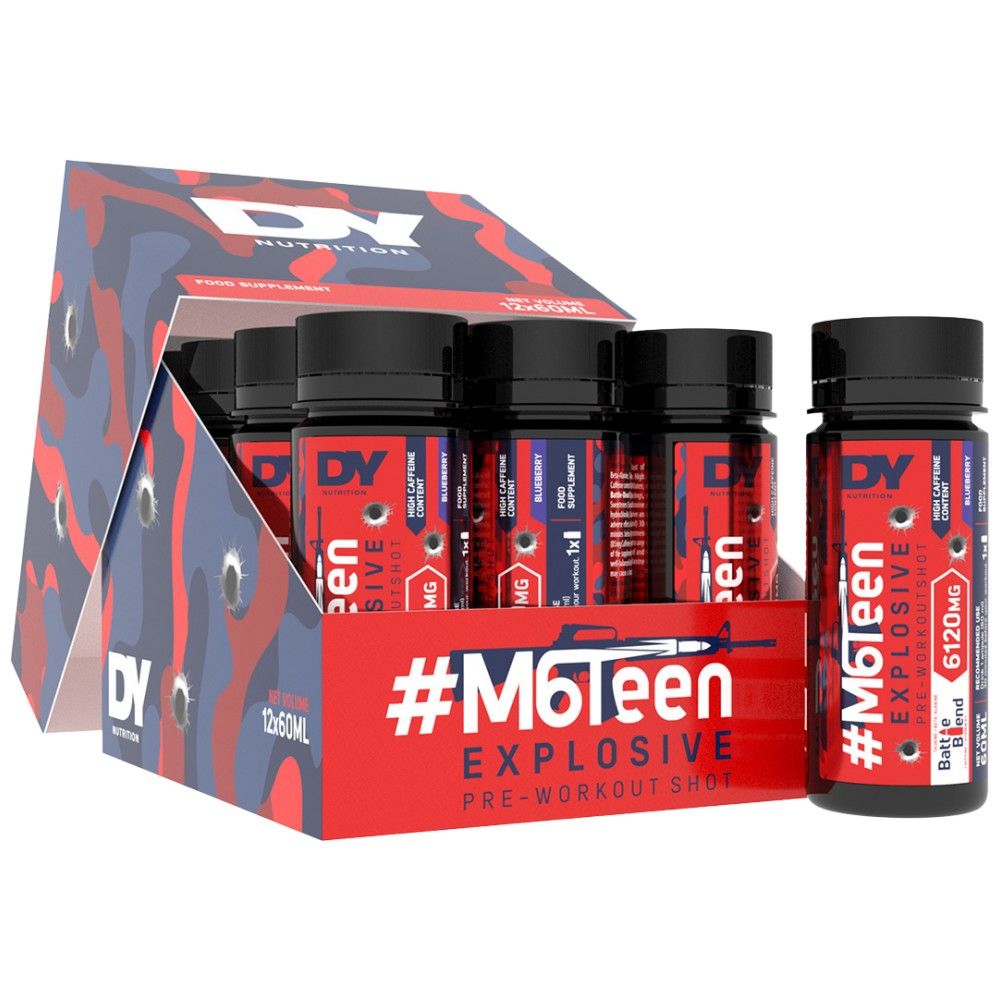 M6Teen Explosive / pred vadbo - 12 x 60 ml