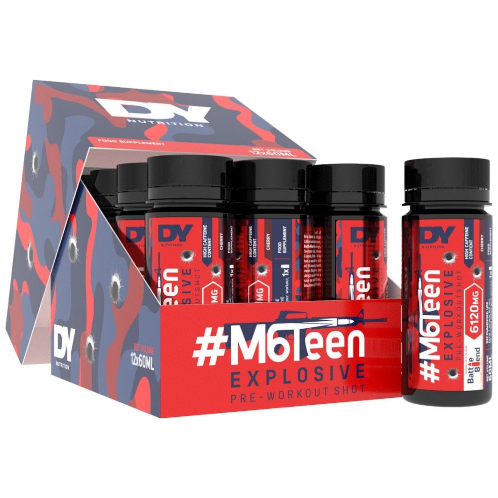 M6Teen Explosive / pred vadbo - 12 x 60 ml