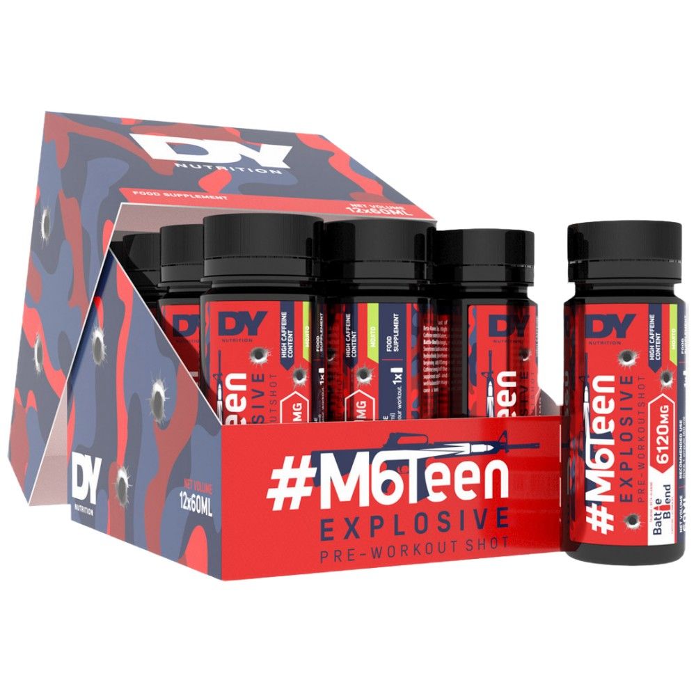 M6Teen Explosive / pred vadbo - 12 x 60 ml
