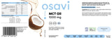 MCT olje 1000 mg | C8 + C10 - 180 SoftGels