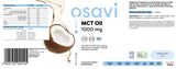 MCT olje 1000 mg | C8 + C10 - 60 softgelov