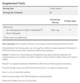 MK-7 Vitamin K-2 300 mcg | Dodatna moč MENAQ7® - 60 kapsul