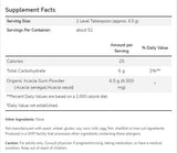 Čisti prah Acacia Fiber | Certificirani organski - 340 gramov