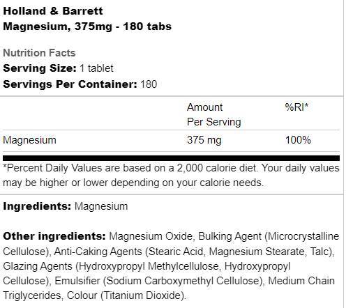Magnezij 375 mg - 90 tablet
