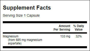 Magnezijev aspartat 685 mg - 90 kapsul