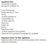 Magnezijev citrat 375 mg + B6 | P-5-P-90 kapsul
