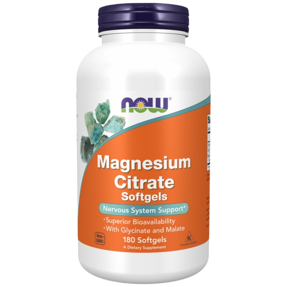 Magnezijevi citratni sofgels - 180 softgelov