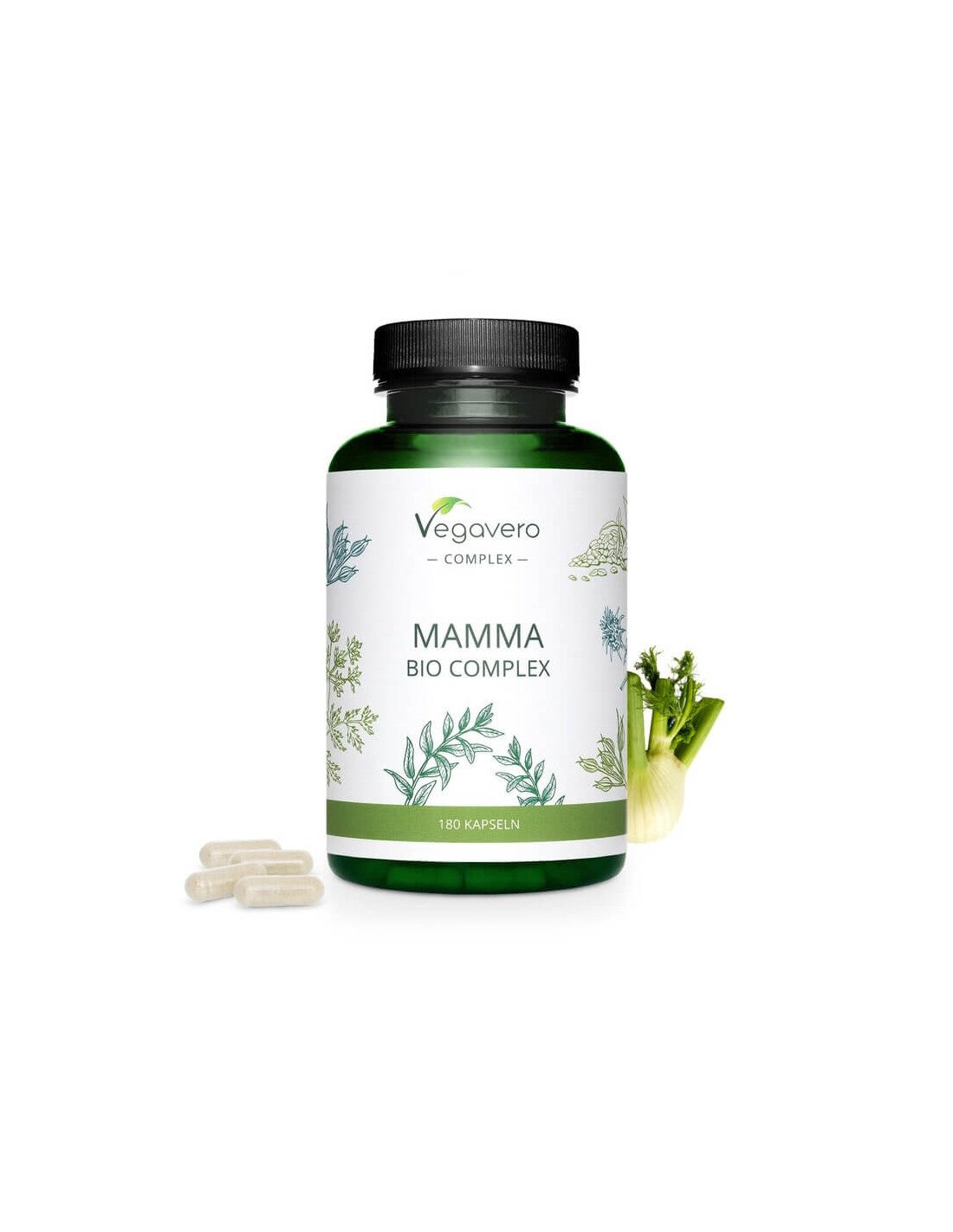 Mamma Bio Complex, 180 kapsul, 100% vegansko <tc>Vegavero</tc>