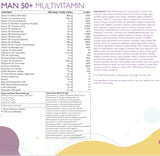 Man 50+ multivitamini za moške s kolagenom 1497 mg - 149 aktivnih sestavin /500 ml /