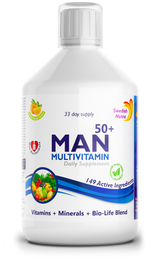 Man 50+ multivitamini za moške s kolagenom 1497 mg - 149 aktivnih sestavin /500 ml /