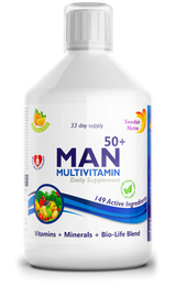 Man 50+ multivitamini za moške s kolagenom 1497 mg - 149 aktivnih sestavin /500 ml /